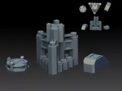 Battletech buildings terrain
