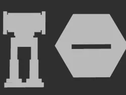 Battletech Sensor/Radar Blip Counters