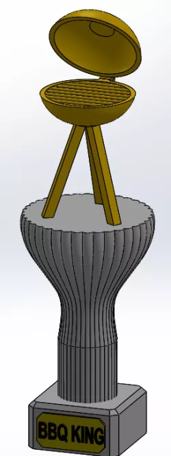 BBQ Grill Trophy