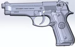 Beretta M9 full assembly