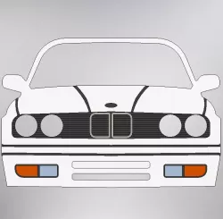 Bmw m3 e30 keychain