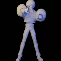 Bobobo Anime Figure