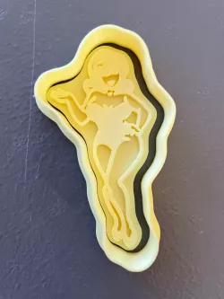 Burlesque dancer cookie cutter