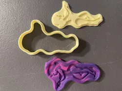 Burlesque dancer cookie cutter