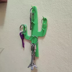 Cactus Wall Key Holder