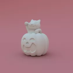 Cat Pumpkin
