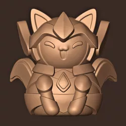 Cat Saint Seiya Gold
