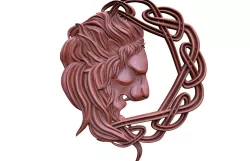 Celtic lion CNC