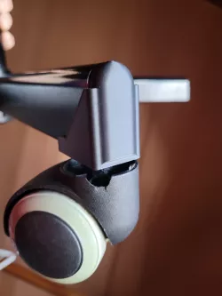 Chair wheel stopper