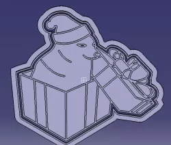 Cheem Meme Christmas Christmas Cookie cutter