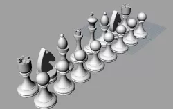 Chess pieces