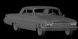 Chevrolet Impala SS 409 1962(1/24-1/10)