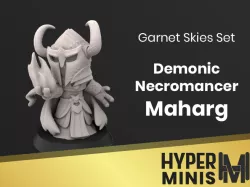 Chibi Demonic Necromancer Maharg