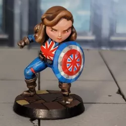 Chibi Style Captain Carter