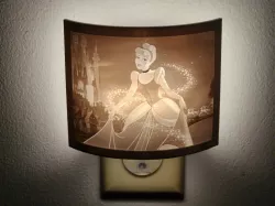CINDERELLA NIGHT LIGHT - FOR GE COLORED NIGHTLIGHT