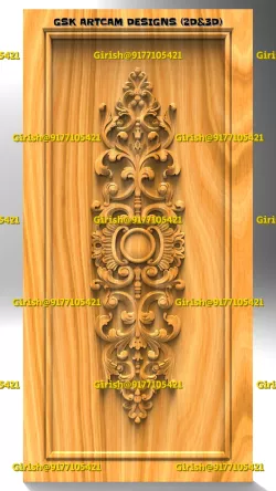 Cnc door design