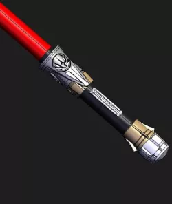 Concept red lightsaber