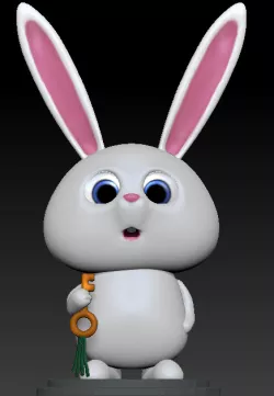 Conejo Snowball de mascotas/ Rabbit Snowball pets