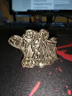 Cow relief key ring