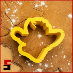 Crash Bandicoot cookie cutter