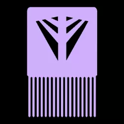 credit card comb