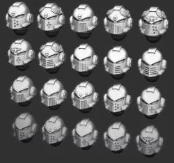 Crusader Helmets