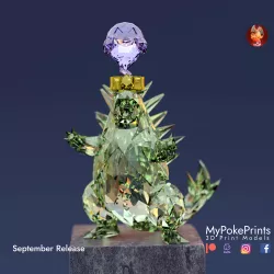 Crystal Tyranitar - presupported