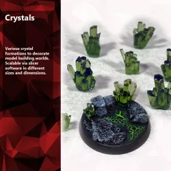 Crystals / Decoration (different models and sizes)