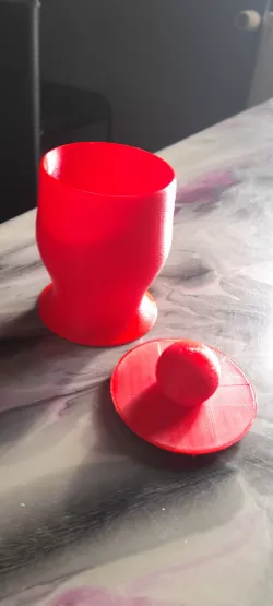 Cup with lid