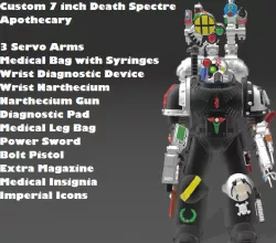 Custom 7 inch Death Spectres Apothecary