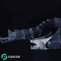 Cyber Dragon Led Articulated