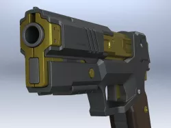 Cyberpunk 2077 - Militech M-76E Omaha Pistol