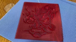 Cyberpunk 2077 SAMURAI skull plate