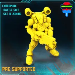CYBERPUNK BATTLE SUIT SET B