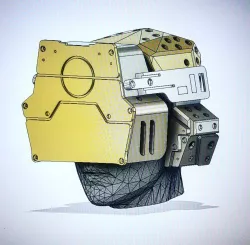 Cyberpunk VR set