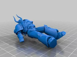 Dead Chaos Space Marine (Decoration)