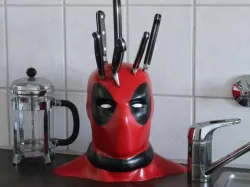 Deadpool knife holder / Deadpool knife holder