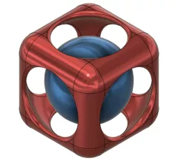 Decoration Ball in Cube