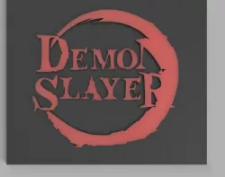 Demon slayer plate