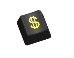 DOLLAR KEYCAP