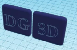 DopeGod3D 40mm Frame CAPS