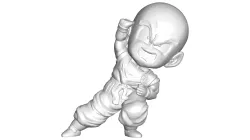 Dragon Ball Z DBZ / Miniature collectible figure Dragon Ball Z DBZ Krilin