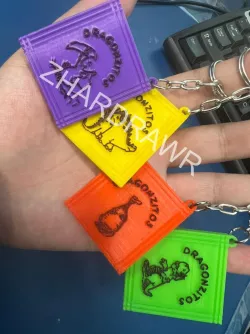 Dragoncitos keychains, Mexican candies