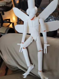 dragonfly humanoid action figure.