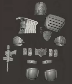 Dredd Cosplay kit