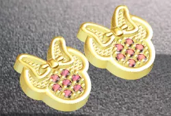 earring, earring, minnie mouse, earrings minnie, minnie earring