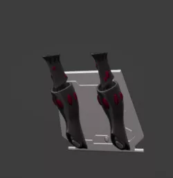 Eldar Grav Tank Rear Hull Venting Vanes