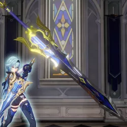 Eula Claymore/Greatsword for Cosplay, Song of Broken Pines - Genshin Impact