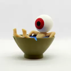 Eyeball Father in a teacup