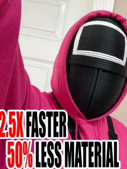 FASTER squid games mask